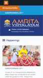 Mobile Screenshot of cvkd.amritavidyalayam.org