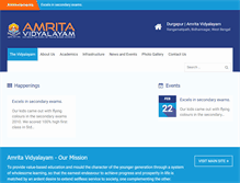 Tablet Screenshot of dgpr.amritavidyalayam.org