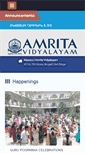 Mobile Screenshot of mysr.amritavidyalayam.org