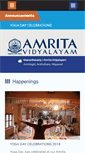 Mobile Screenshot of mvdy.amritavidyalayam.org