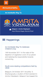 Mobile Screenshot of blgm.amritavidyalayam.org
